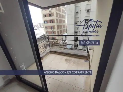 ALQUILER Departamento 1 dormitorio y balcón en Nueva Córdoba