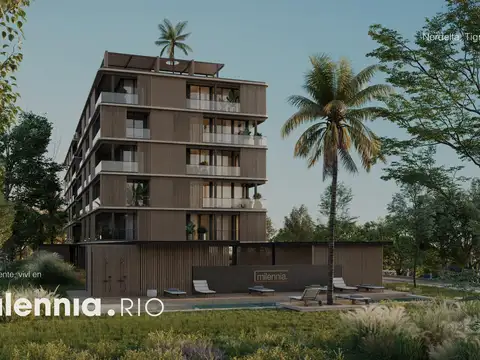 MILENNIA RIO VENTA DEPARTAMENTO 3 AMBIENTES BALCÓN COCHERA - NORDELTA
