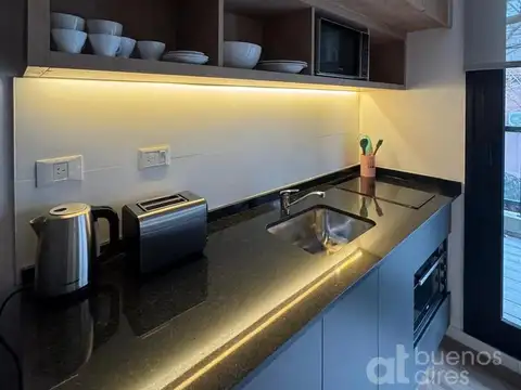 Departamento monoambiente con balcón en Palermo Hollywood alquiler temporal