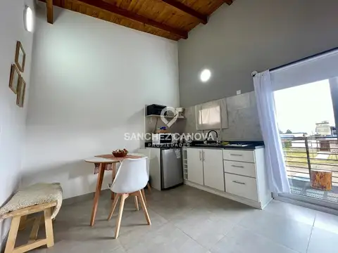 Departamento Monoambiente con 1 baño