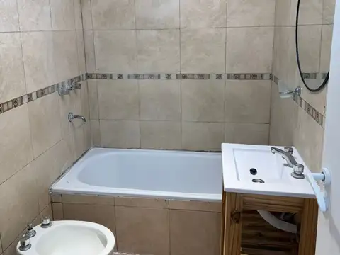 Departamento 2 ambientes con 1 baño