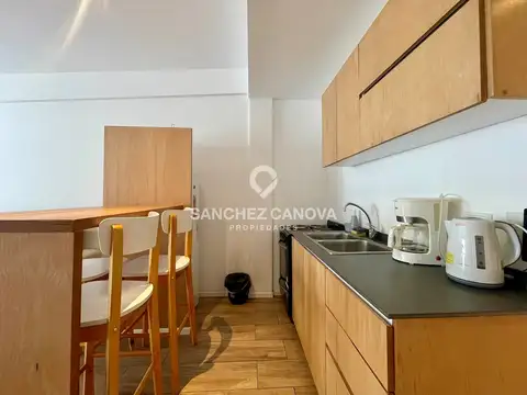 Departamento Monoambiente con 1 baño