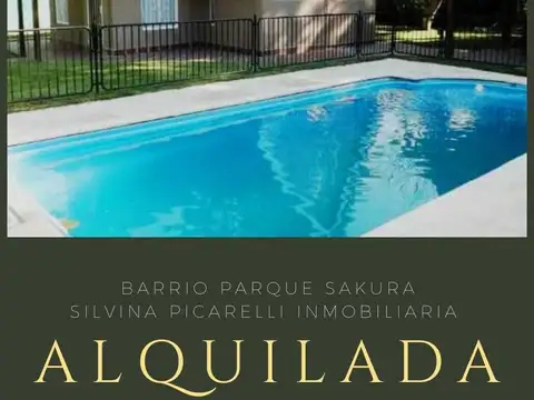 Casa Quinta  en Alq. Temporario en Barrio Parque Sakura, Exaltación de la Cruz, G.B.A. Zona Norte