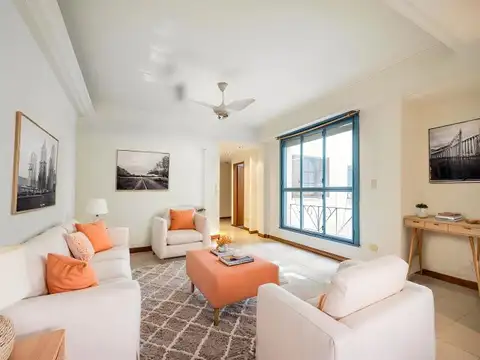 Departamento. 3 Ambientes con Escritorio. Caballito