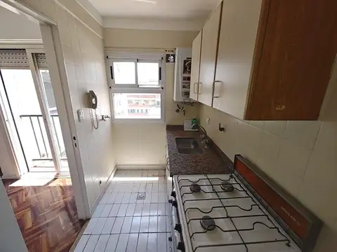 Departamento 2 ambientes con 1 baño