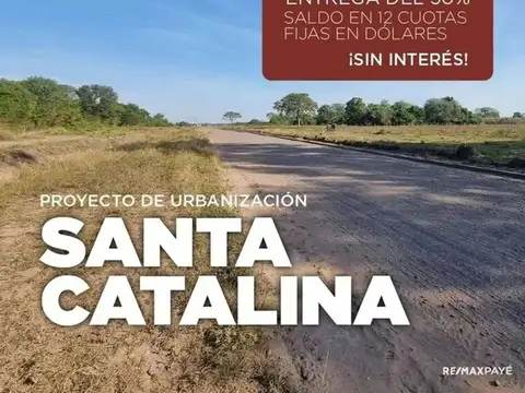 VENTA DE LOTES EN BARRIO SANTA CATALINA