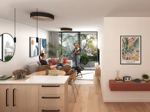 Departamento en Venta de 2 ambientes