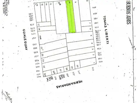 Terreno ideal emprendimiento edilicio a 2 cuadras de Parque Lezama