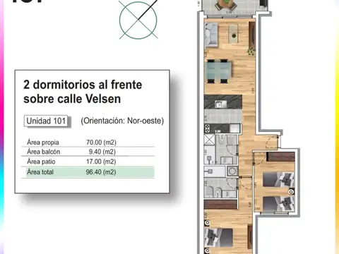 Departamento en Venta en Malvin, USD 265.000