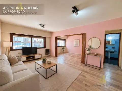 Departamento de 2 ambientes  con Patio | Planta Baja.  Ideal para refaccionar.