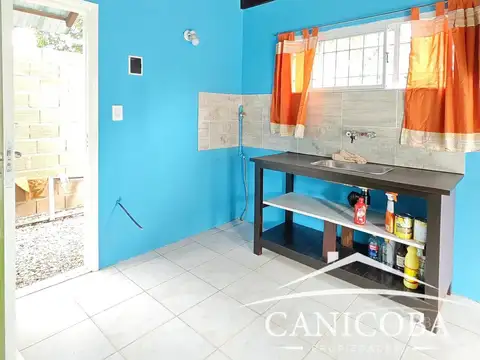 Depto Tipo Casa 2 ambientes con 1 baño