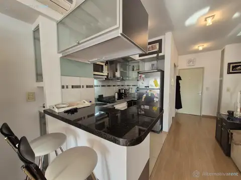 Departamento 2 ambientes con 1 baño