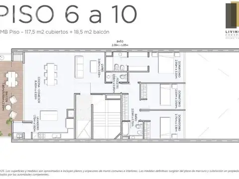 Departamento en Venta al Norte