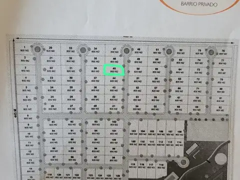 Terreno en Venta de 1000,0 m2