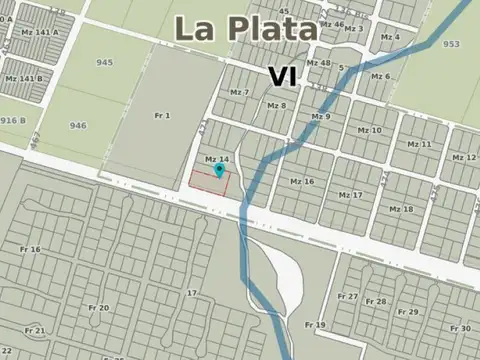 Terreno en Venta en City Bell, USD 175.000