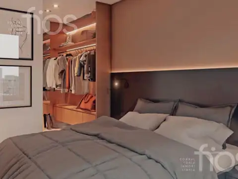 Departamento 3 ambientes con 2 baños