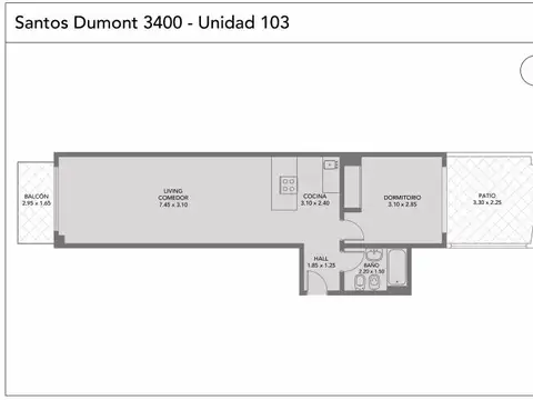 Santos Dumont 3400 , Piso 1
