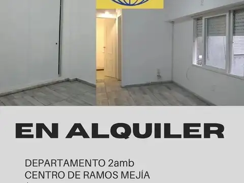 Departamento 2 ambientes ramos mejia