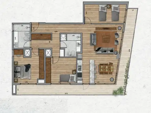 Departamento en Venta en Punta Carretas, USD 449.000