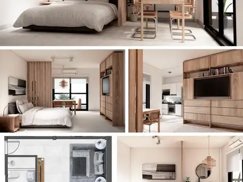 Departamento en Venta de Monoambiente