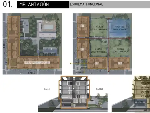 Departamento en Venta de 1 dormitorio