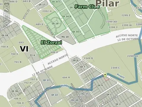 Terreno en Venta en Pilar Centro, USD 350.000