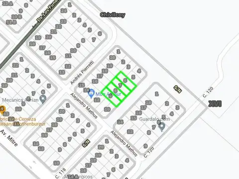 Terreno en Venta 30  mts Fondo