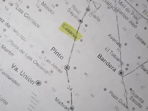 Campo en alquiler en Casares 2600 hectáreas, agricolas - ganaderas