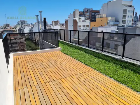 Departamento a estrenar con terrazas propias
