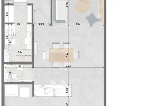 Departamento en Venta en Martínez Santa Fe / Fleming, USD 240.000