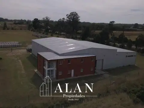 GALPON 1000 M2 CUBTOS SOBRE PREDIO 2 HECTAREAS