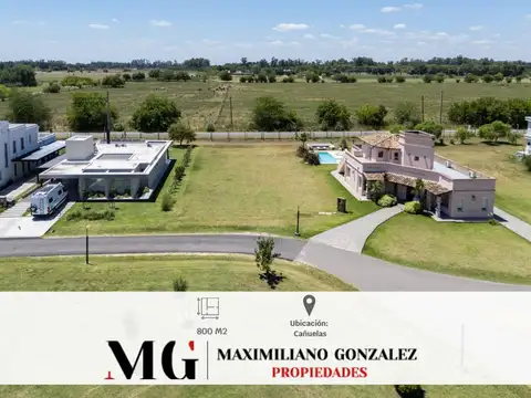 Lote venta La Martona Cañuelas