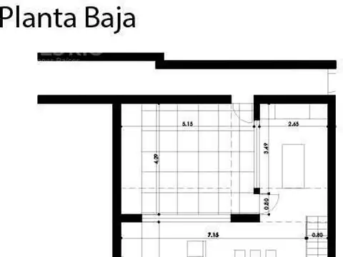Casa de pasillo 3 dormitorios, office, quincho, terraza y piscina exclusiva