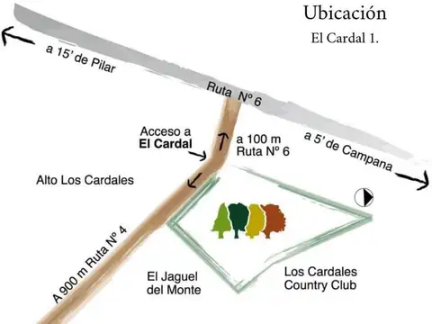 Adg. Venta Lote Con Escritura En El Cardal I
