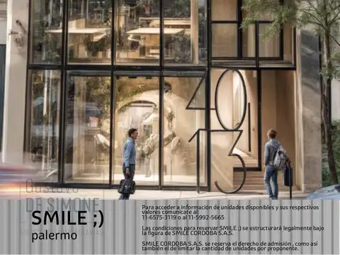 Departamento en Venta en Palermo, USD 68.600