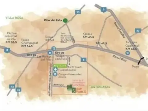 Lote en venta en Barrio San Pablo Derqui