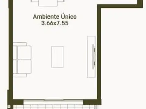 Departamento en Venta al Norte