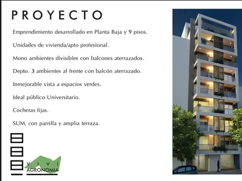 Departamento en Venta de 2 dormitorios