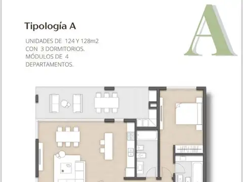 Departamento en Alquiler Temporal de 3 dormitorios
