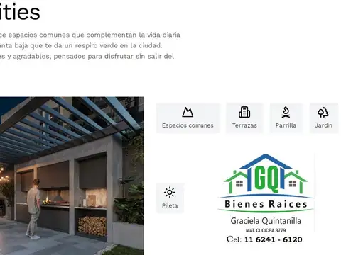 Departamento en Venta de 2 ambientes