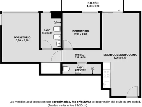 Departamento en Venta en Barracas, USD 160.000