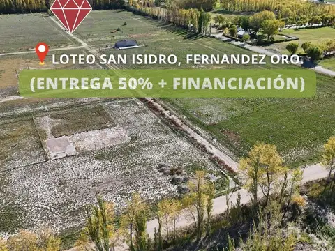 TERRENOS EN VENTA LOTEO SAN ISIDRO GENERAL FERNANDEZ ORO