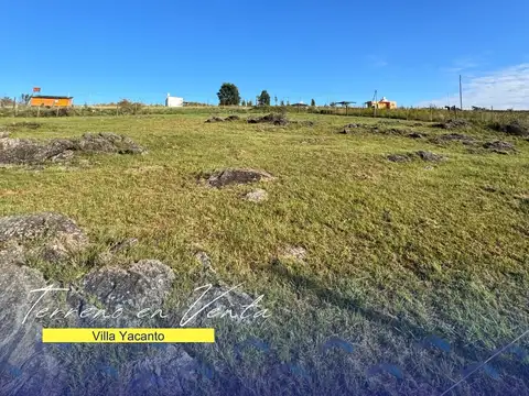 LOTES EN VENTA EN VILLA YACANTO