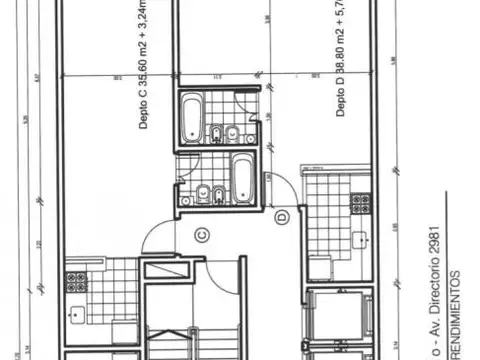Departamento en Venta de 1 dormitorio
