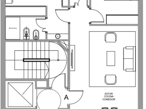 Departamento en Venta de Monoambiente