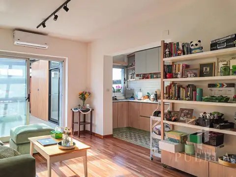 Departamento de 5 ambientes con oficina, balcón, terraza propia con parrilla y vistas panorámicas