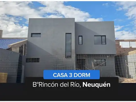 Casa 3 dormitorios en venta - Rincón del Río, NQN
