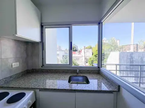 Departamento Monoambiente con 1 baño