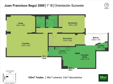 Juan Francisco Seguí 3500