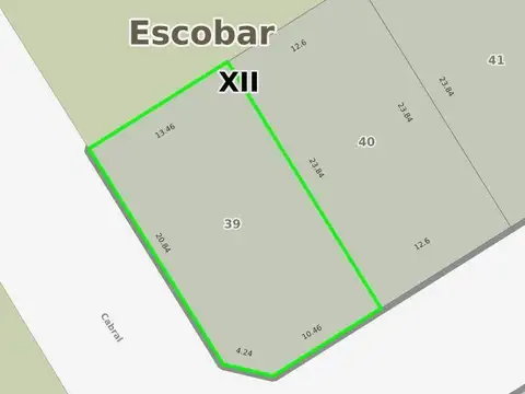 Casa en venta | Sto. Cabral N°650 (Lote 39) | Barrio Portal de las Flores | Escobar. APTA CREDITO